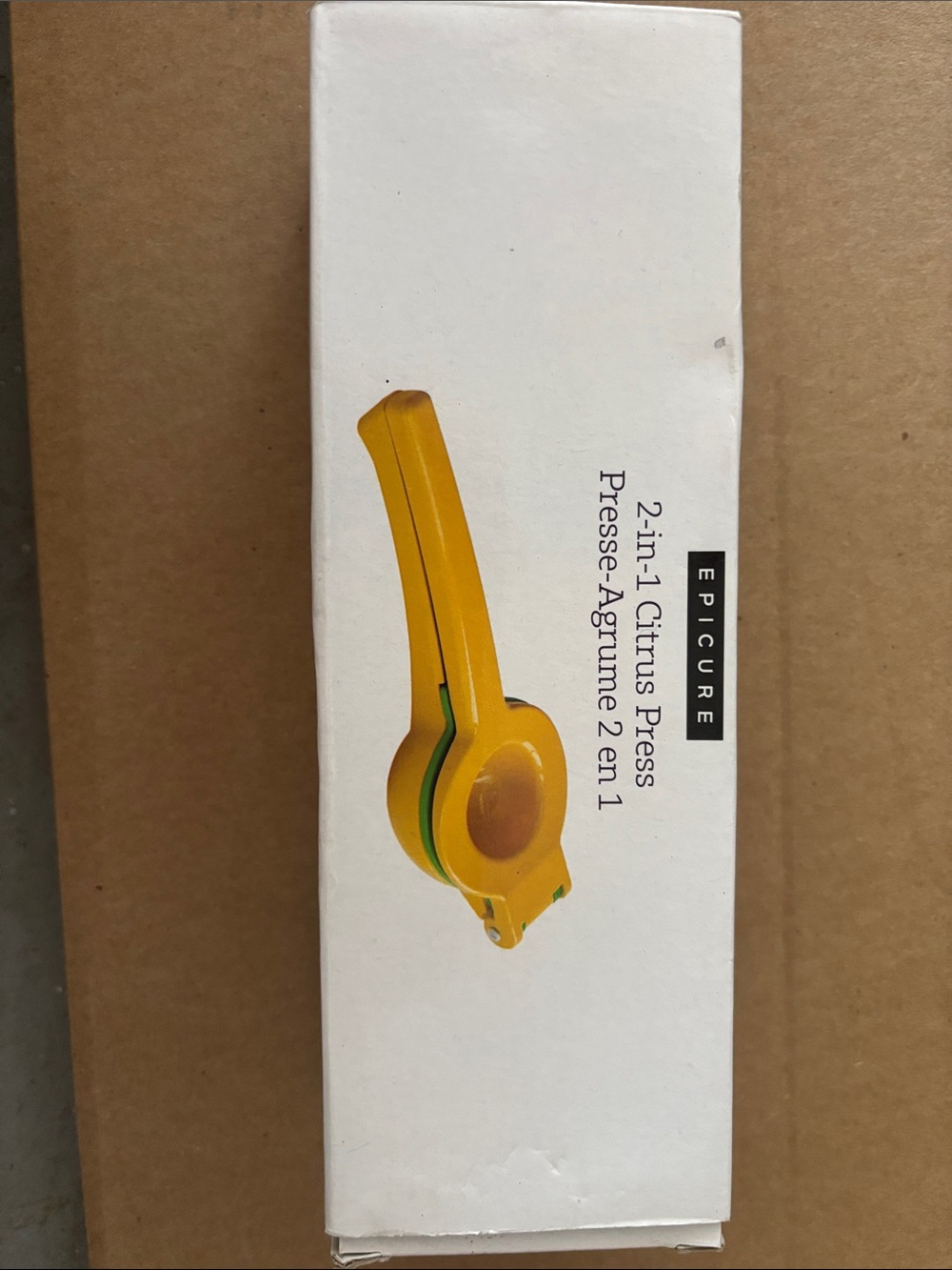 Epicure Yellow 2-in-1 Citrus Press
